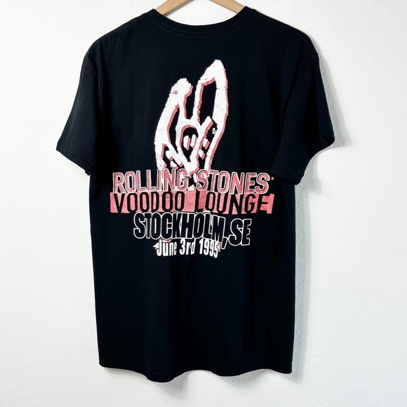 THE ROLLING STONES VOODOO LOUNGE SHORT SLEEVE WOMEN T-SHIRT SIZE MEDIUM NEW - Picture 2 of 5